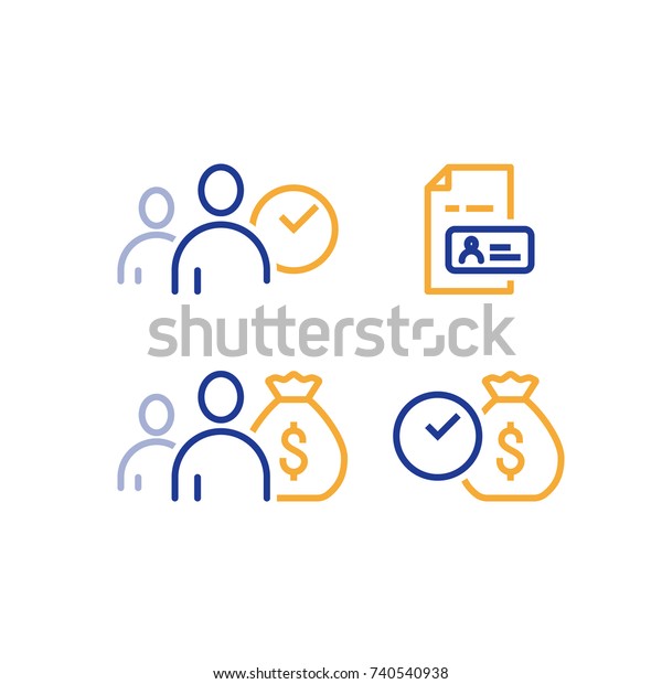 Quick Easy Loan Fast Money Providence Stock Vector Royalty Free - 