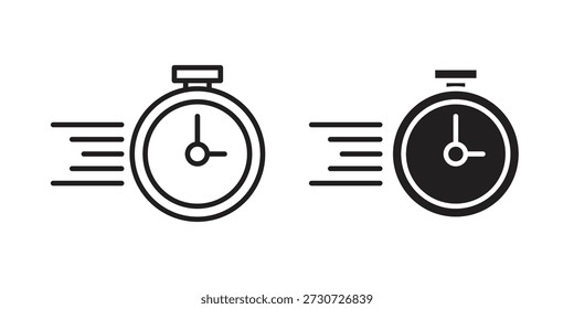 Iconos rápidos para el diseño. Trazo fácilmente editable. Diseño plano moderno.