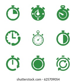 Quick icons set. set of 9 quick filled icons such as 