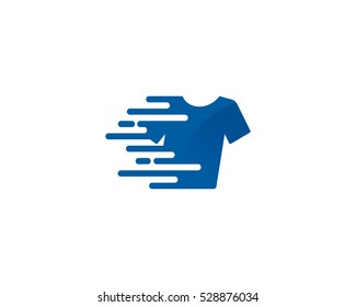 Quick Laundry Logo Design Template