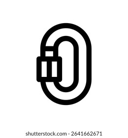 Quick link. Editable stroke vector icon.