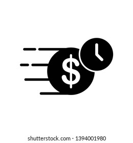 quick loan icon vector template