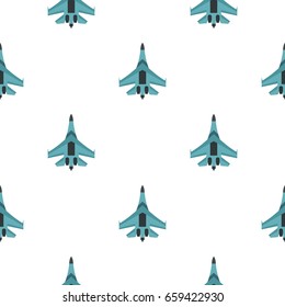 Quick Military Aircraft Pattern Seamless Flat Stock Vector (Royalty ...