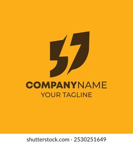 Quick Quote vector Logo design 