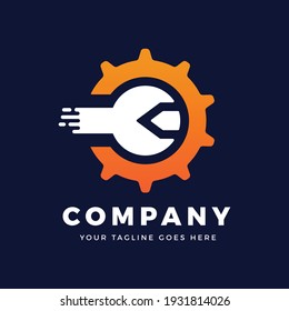 
Quick repair logo | Machine | Engine