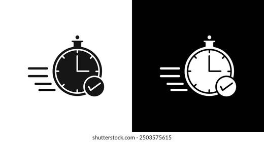 quick response icon line art vector