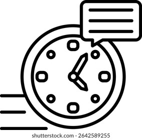 Quick response vector icon. Can be used for printing, mobile and web applications.
