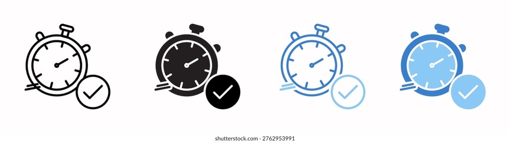 Quick Response Vector Illustration In Multistyle