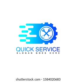 Quick Service Logo Design Concept