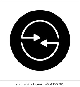 Quick Share Icon. Share Icon. Vector Illustration.