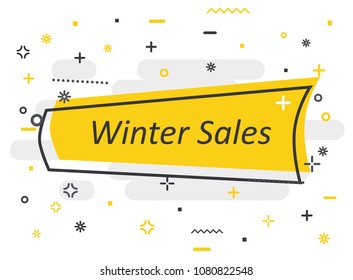 Quick Tips badge with light bulb and speech bubble. Trendy flat vector on yellow background. Vector Illustration.