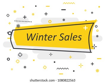 Quick Tips badge with light bulb and speech bubble. Trendy flat vector on yellow background. Vector Illustration.