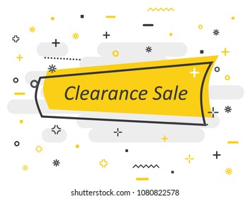 Quick Tips badge with light bulb and speech bubble. Trendy flat vector on yellow background. Vector Illustration.