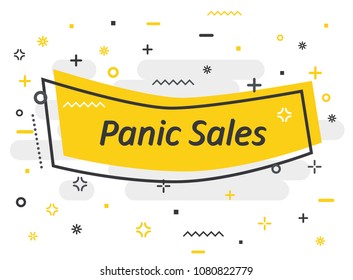 Quick Tips badge with light bulb and speech bubble. Trendy flat vector on yellow background. Vector Illustration.