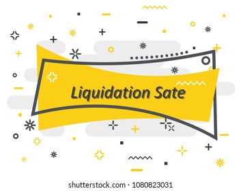 Quick Tips badge with light bulb and speech bubble. Trendy flat vector on yellow background. Vector Illustration.