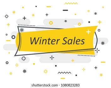 Quick Tips badge with light bulb and speech bubble. Trendy flat vector on yellow background. Vector Illustration.