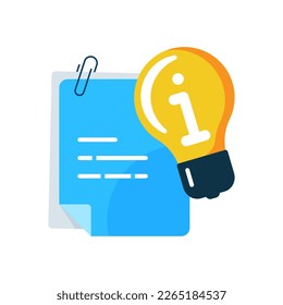 Quick tips button concept illustration flat design vector eps10. modern graphic element for landing page, empty state ui, infographic, icon