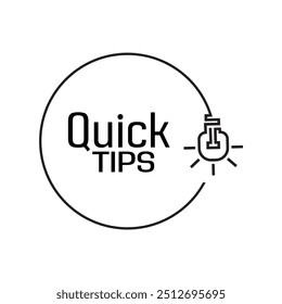 Signo rápido de los consejos en el fondo blanco