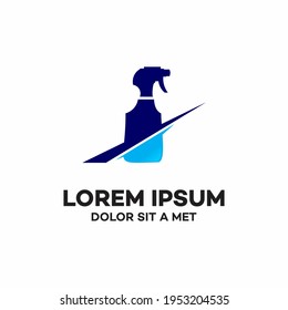 Quickly Cleaning Services 
 logo designs. Fast  Cleaning logo symbol vector.
