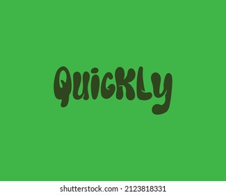 Quickly Creative design for logo element