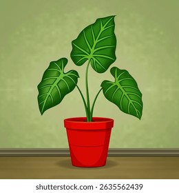 A Quiet Plant in Warm Light