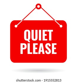 5,092 Quiet please sign Images, Stock Photos & Vectors | Shutterstock