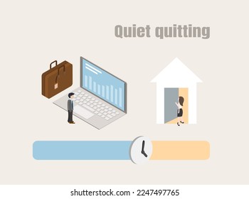Quiet quitting, workplace boundaries, 9 to 5, no overtime, work life balance.
