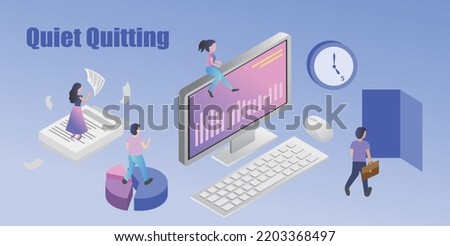 Quiet quitting, workplace boundaries, 9 to 5, no overtime, work life balance.