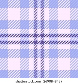 Patrón de cuadros silenciosos sin fisuras, tamaño de fondo de tartán a cuadros. Textura de Vector textil de tela de collage en paleta de colores blancos y claros.