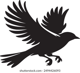 In the quiet theater of dusk, where day and night exchange their secrets, behold the bird silhouette—a fleeting dance of shadow and grace. 