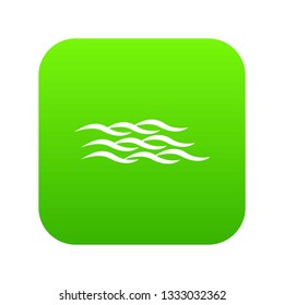 Quiet waves icon in simple style isolated on white background. Water and ocean symbol
