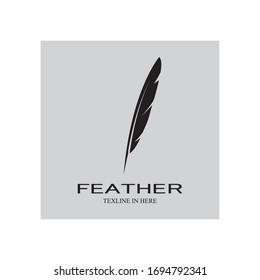 quill art logo vector template