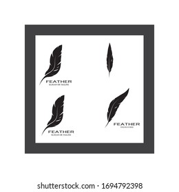 quill art logo vector template