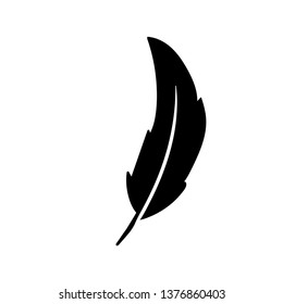 Quill doodle vector drawing 