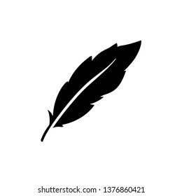 Quill doodle vector drawing 