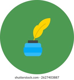 Quill Icon Symbol Art Sign