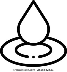 icono de pluma. Diseño De Estilo Lineal Delgado Aislado Sobre Fondo Blanco