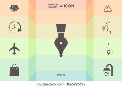 Quill pen icon