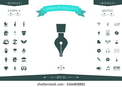Quill pen icon