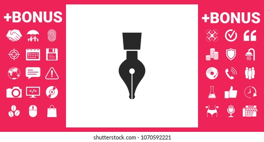 Quill pen icon