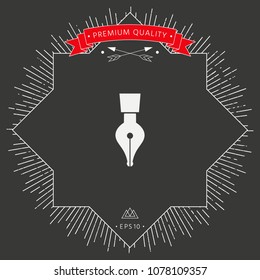Quill pen icon