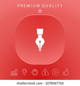 Quill pen icon