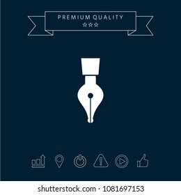 Quill pen icon