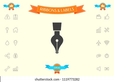 Quill pen icon