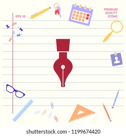 Quill pen icon