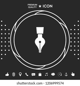 Quill pen icon