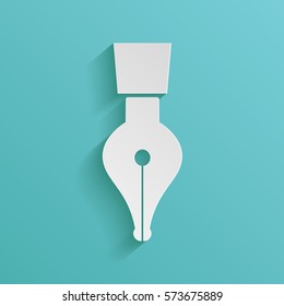 Quill pen icon