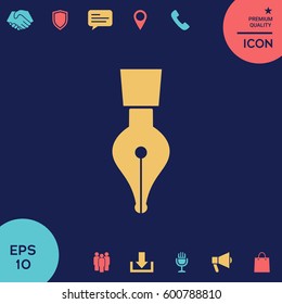 Quill pen icon