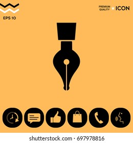 Quill pen icon
