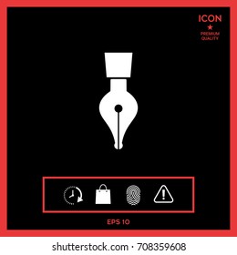 Quill pen icon